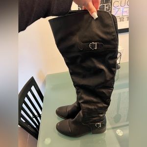 Wide calf boots